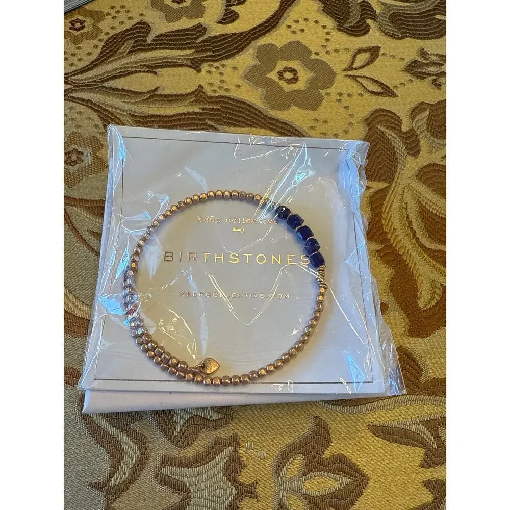 STELLA & DOT - NEW- wrap birthstone bracelet September